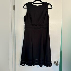 Liz Claiborne Black Sleeveless Dress Size 10